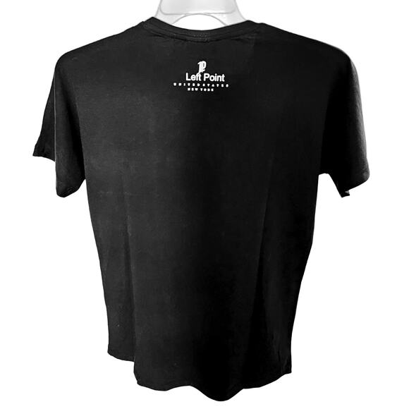 Left Point NYC Winged Skull Graphic Tee - Size S - Picture 4 of 5